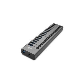 i-tec U3CHARGEHUB16 chargeur d'appareils mobiles Universel Gris Secteur Intérieure - 1