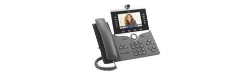Cisco IP Phone 8865 - Visiophone IP - avec appareil photo numérique, Interface Bluetooth - SIP, SDP - 5 lignes - Charbon - reconditionné