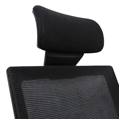 Chaise bureau fauteuil CAPTIVA assise tissu dossier maille noir bleu hjh OFFICE Chaise bureau fauteuil CAPTIVA assise tissu dossier maille noir bleu hjh OFFICE