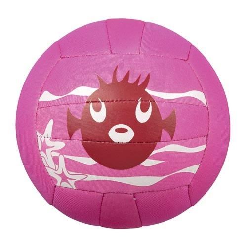 Beco ballon de plage en néoprène animaux marins Ø 21 cm rose