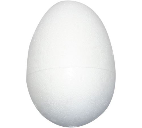 Oeufs en polystyrène - Blanc - 12 cm - 25 pcs