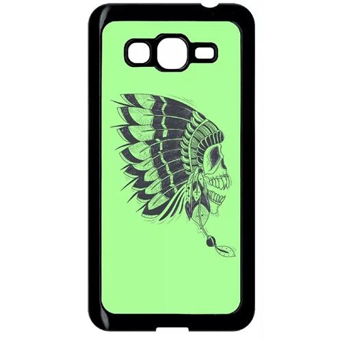 Coque Samsung Galaxy Grand Prime G5306 Indien Vert