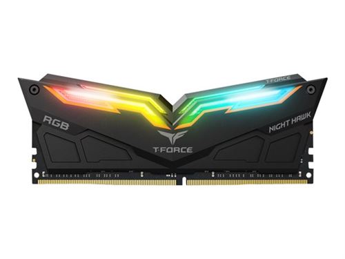Team group t-force nighthawk noir, rgb, ddr4-3200, cl16 - 16