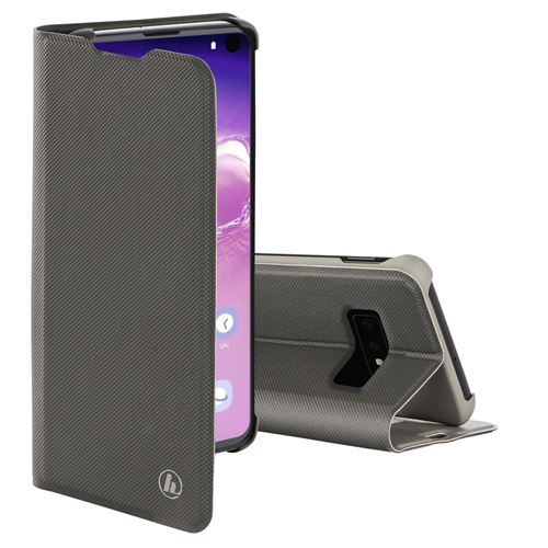 Étui portefeuille Slim Pro pour Samsung Galaxy S10e, gris