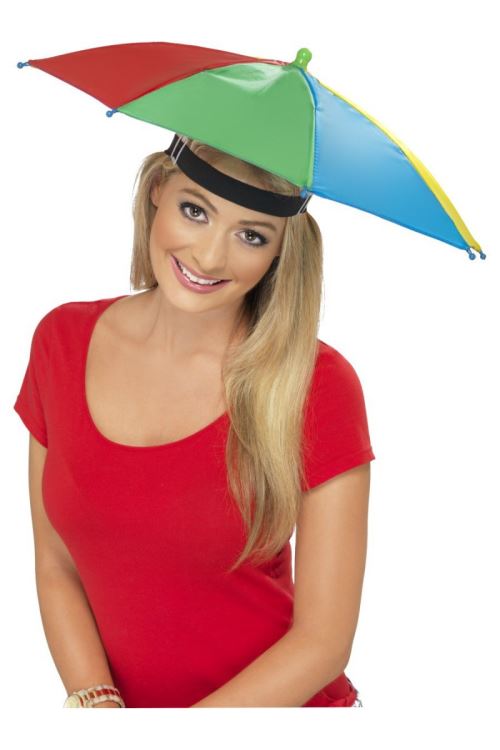Chapeau parapluie multicolores