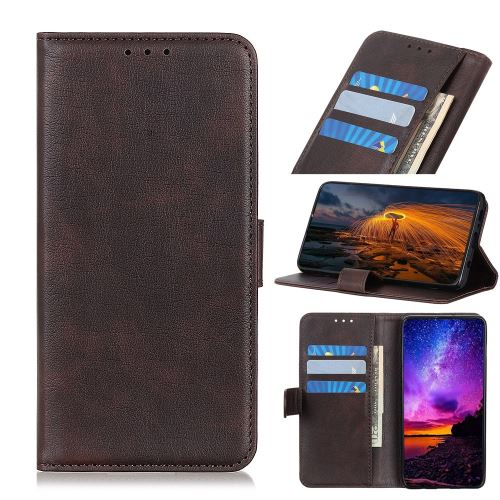 Etui en PU café avec support pour votre Xiaomi Redmi K20/K20 Pro/Mi 9T/Mi 9T Pro