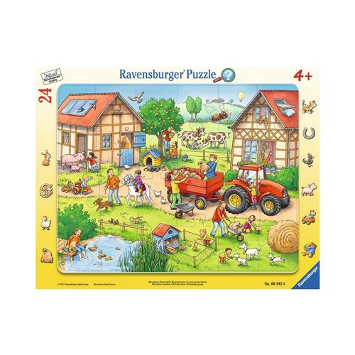 Puzzle 24 Pièces : Puzzle Cadre - La Ferme, Ravensburger