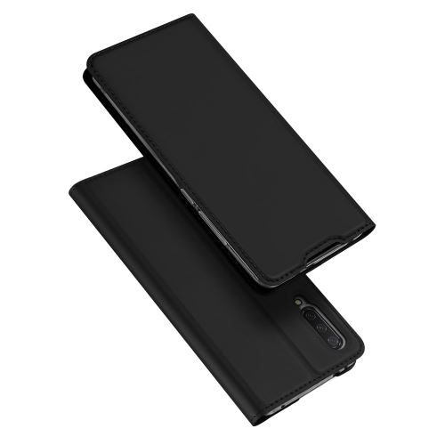 Etui en PU avec support et porte-cartes noir pour votre Xiaomi Mi CC9e/Mi A3