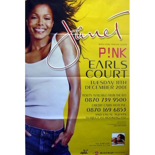 Janet JACKSON - 100x150 cm - AFFICHE / POSTER