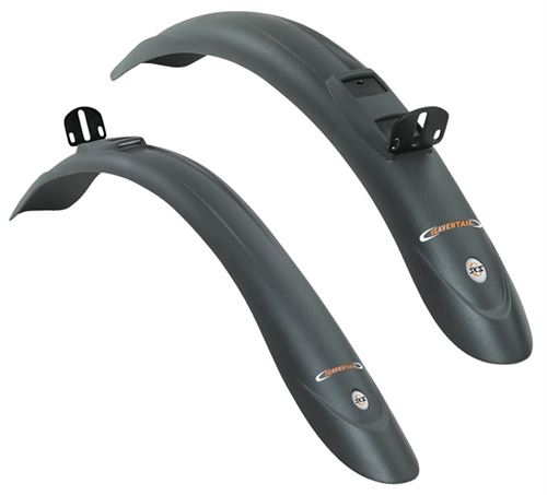 SKS FENDER SET BEAVERTAIL PLASTIQUE 26-28 pouces noir