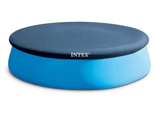 Intex - Bâche de protection pour piscine autoportée - 3,05 m - Bleu - Image 3