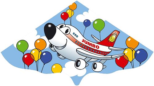 Gunther - 1102 - Jeu de Plein Air - Cerf-Volant Monofil - Jumbo en Feuilles de PE