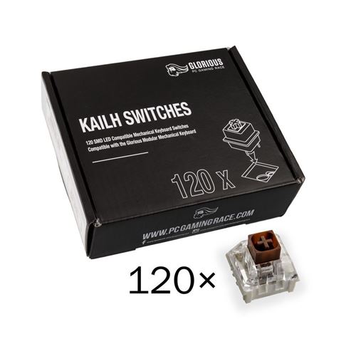 Pack De 120 Switchs MX Kailh Brown