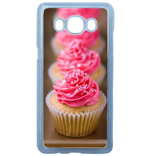 Coque quatre petits cupcakes compatible galaxy j7 2016 transparent