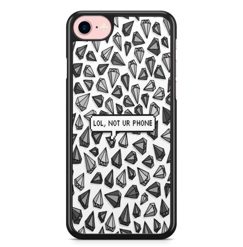 Coque Fifrelin pour iPhone 7 et iPhone 8 Lol not ur phone Citation