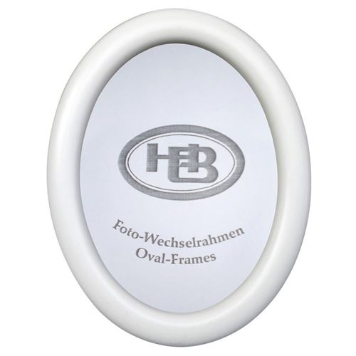 Effect Bilderrahmen Effect Profil 200 ovale 13 x 18 bois blanc o200,1318,05