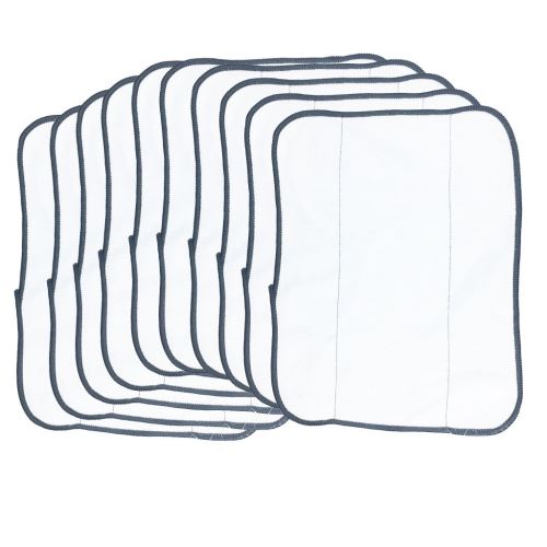 Nouveau 10Pc Sec Microfibre Mopping Lingettes Verser Irobot 380T 320 4200 5200C Aspirateur MK1332