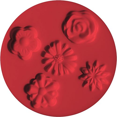 Staedtler Fimo push mould fleurs 7 cm rouge