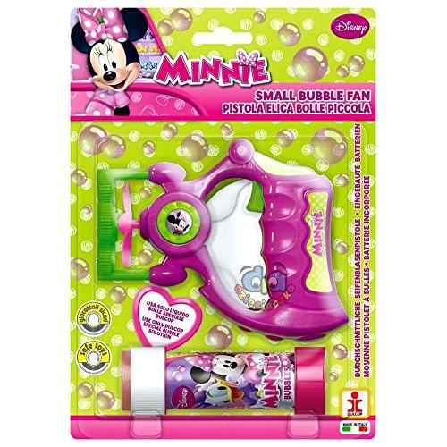 DULCOP 500.120500 - Minnie Mouse - Ventilateur à Bulle - 14,2 x 11,7 x 5,8 cm - Tube de Savon - 60 ml