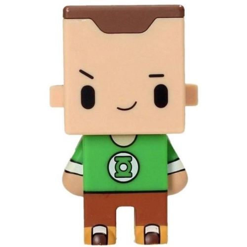 Figurine pixel sheldon 7 cm en pvc wtt wtt1235225