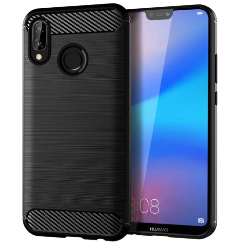 Etui Coque de protection durable souple pour Huawei P20 Lite - Noir