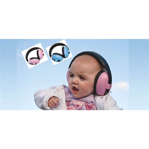 Casque anti-bruit Babybanz Rose Bébé (0 - 2 ans)