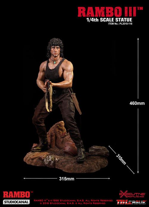 Figurine Phicen TbLeague - Rambo 3