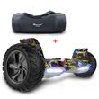 Evercross Hoverboard Hummer bluetooth 8.5pouces tout terrain, gyropode Hip-Hop avec Application + Sac de transport de haute qualité