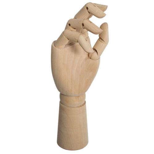 Paris Prix Naturel Atmosphera Créateur D'intérieur - Main Déco En Bois "Collect" 30Cm