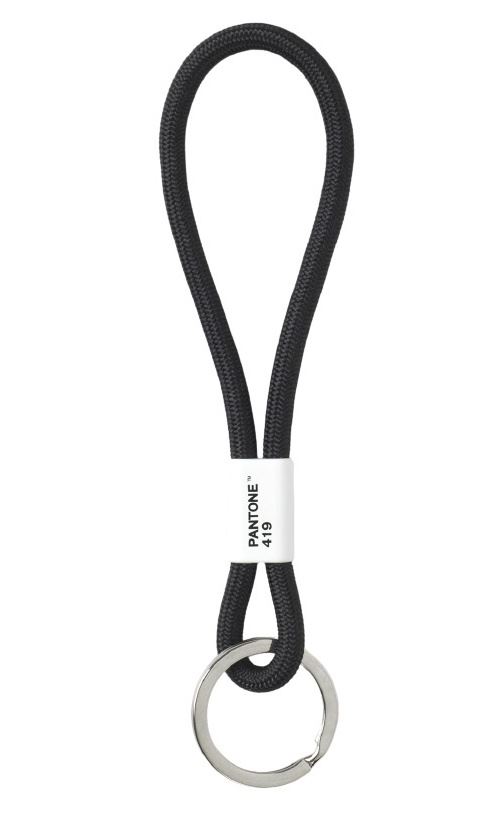 Pantone porte-clés 18 cm nylon noir