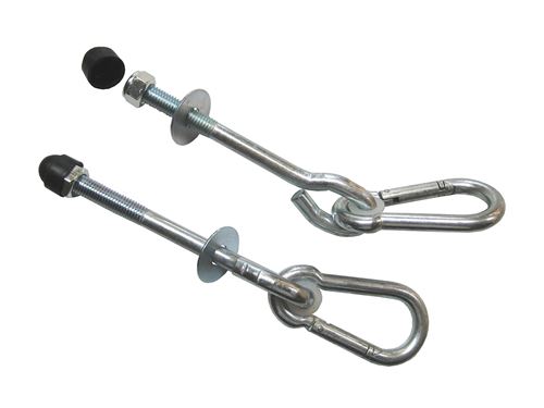 Lot de 2 crochets mousqueton - Accessoire balançoire