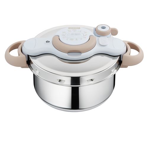 Autocuiseur Clipso minut' respect 4,5 l - Seb - Argent - Inox