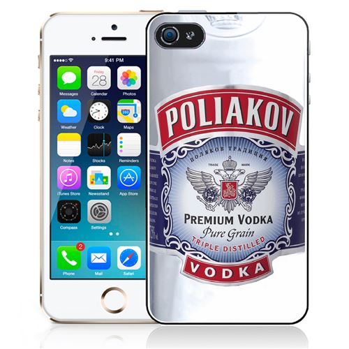 Coque pour iPhone 5C vodka poliakov