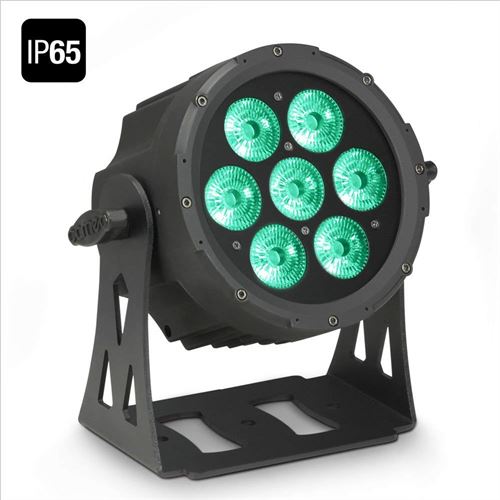 Cameo clpflatpro7ip65 – Flat Pro 7 IP65 Spot Outdoor Par LED RGBWA niveau