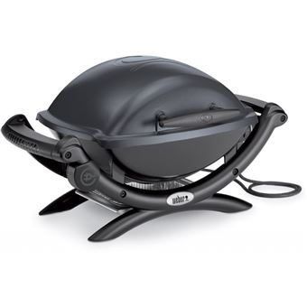Barbecue électrique Weber Q 1400 2200 W Gris avec stand