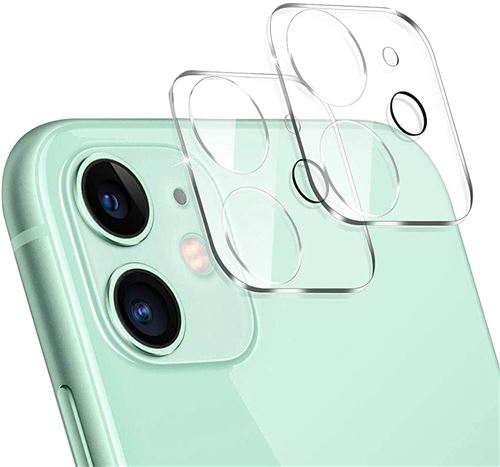 Lot de 2 Verres Trempé Protection Caméra pour iPhone 11 - Film Protecteur Lentille Appareil Photo Arriere [Phonillico®]