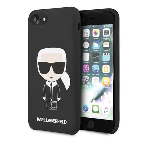 Coque pour Iphone 7/8 Karl Lagerfeld Full Body noir