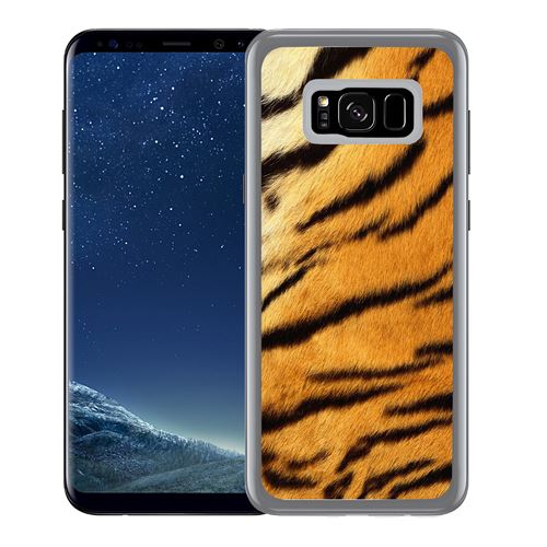Coque pour Samsung Galaxy S8 fourrure tigre