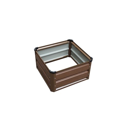 Carré Potager Gardiun Grove Cuber I Métal 50x50x26 cm