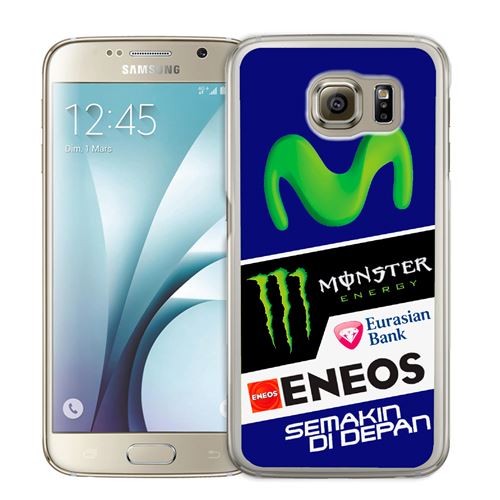 Coque pour Samsung Galaxy S6 Edge yamaha m motogp