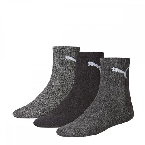 Chaussettes / PUMA: PUMA SHORT CREW 35-38 GRIS Taille 35-38
