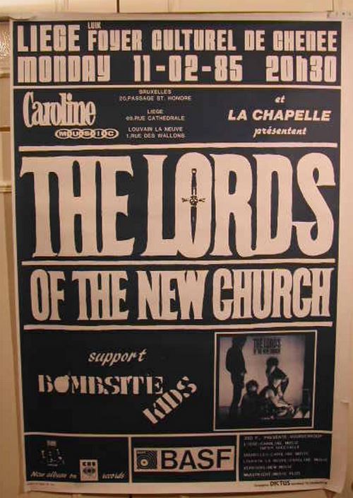 Lords Of The New Church - 70x100 cm - AFFICHE / POSTER