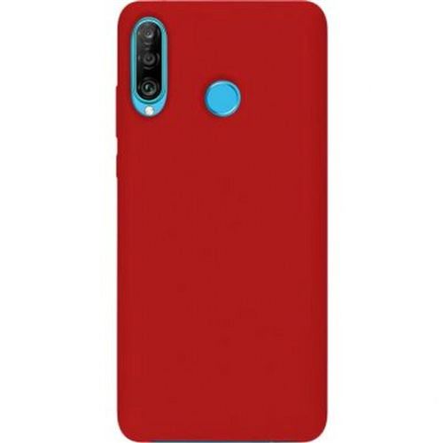 Bigben Connected - Achterzijde behuizing voor mobiele telefoon - rood - voor Huawei P30 lite