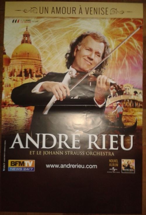 André Rieu - 80x120 cm - AFFICHE / POSTER