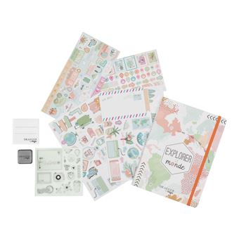 Kit Scrapbooking Bullet Journal - Mon carnet de voyage