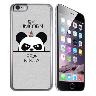 coque iphone 8 panda licorne