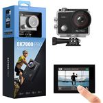 Caméra Sport AKASO EK7000 PRO SE 4K30FPS 20MP Ecran LCD Tactile 170° Angle Réglable Caméra Sportive étanche 40M Noir