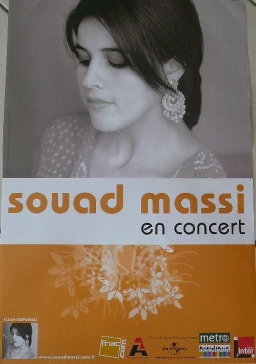 Souad Massi - 40x60 cm - AFFICHE / POSTER
