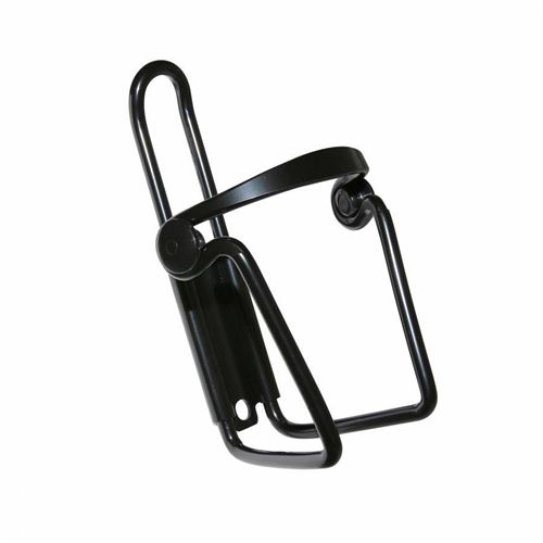 Porte bidon p2r b2 alu noir avec pastilles anti-vibration