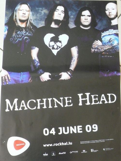 MACHINE HEAD - 70x100 cm - AFFICHE / POSTER
